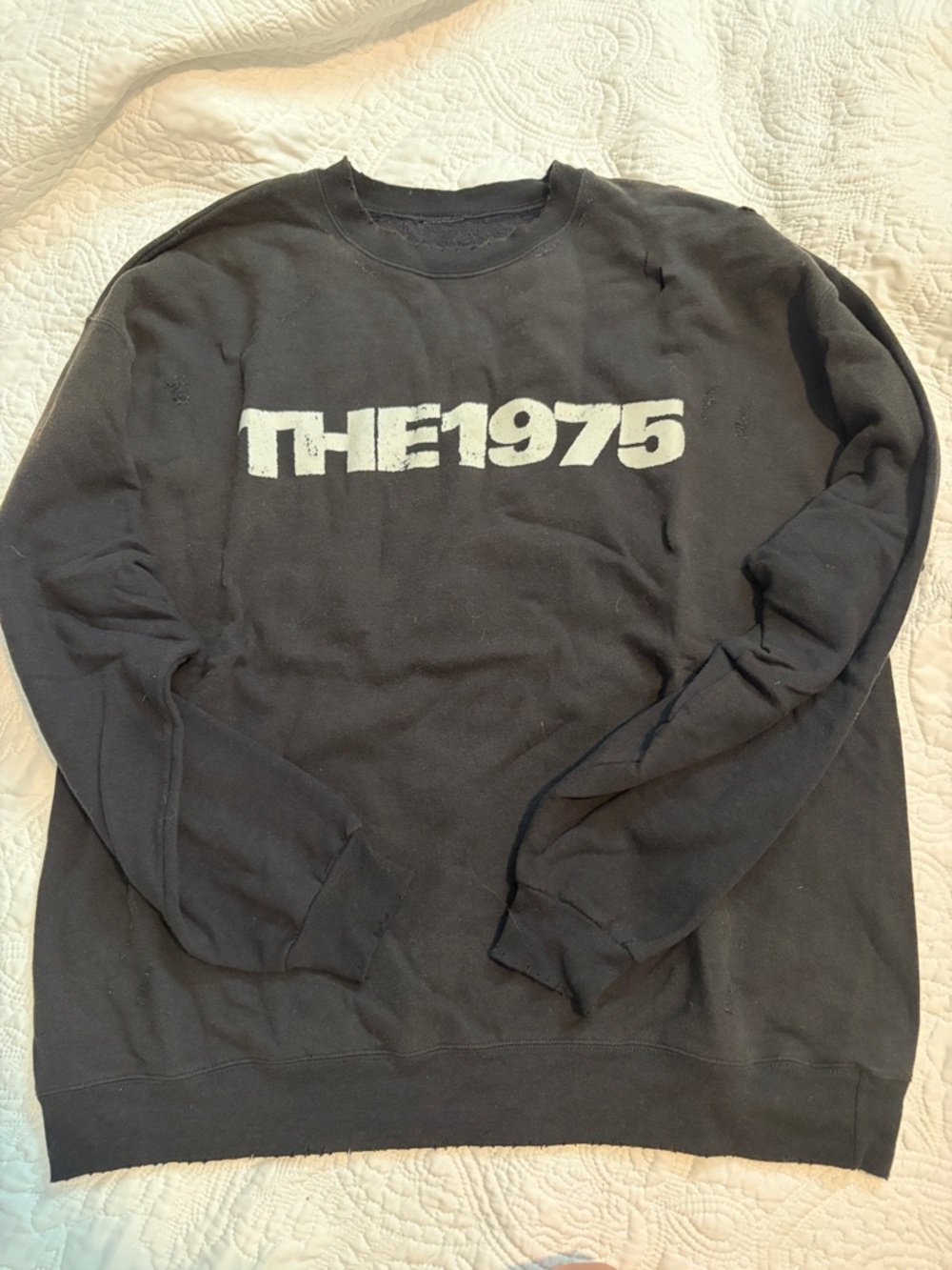 The 1975 Graphic Crewneck Sweatshirt - Black